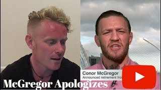 Conor McGregor apologizes for Old Man Punch in Helwani Interview (REACTION)