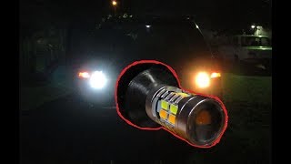 Яркий задний ход  от иномарки на ваз 2110-11-12
