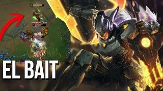 ¡BAITEO NIVEL DIOS A NIVEL  1! VUELVE LEONA en RANKED