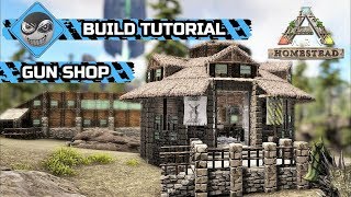 Ark: Survival Evolved - How to build a House - Round Base build Tutorial (no mods)