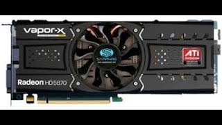 Ремонт видеокарты RADEON 5870