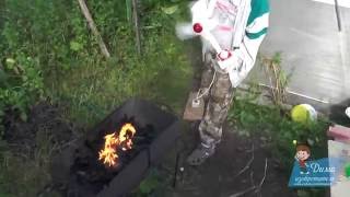 Жарим шашлык при помощи вентилятора! Лайфхак!