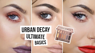 URBAN DECAY NAKED ULTIMATE BASICS MAKEUP TUTORIAL X 3 I COCOCHIC