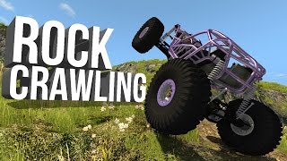 BeamNG Drive Gameplay - Rock Crawling - Crawl Central - Rock Bouncer