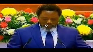 EN DIRECT:Discours de JOSEPH KABILA DEVANT LE DEUX CHAMBRES