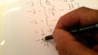 EXPRESSÕES NUMÉRICAS COM FRAÇÕES - AULA 45
