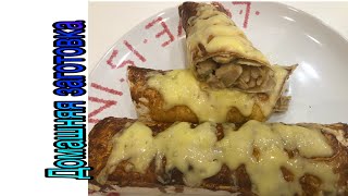 Куриный рулет в лаваше с сыром в духовке эпизод №380