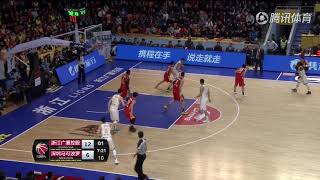 2017-18 CBA季後賽Game 3│廣廈vs深圳 - 林志傑 後仰跳投命中