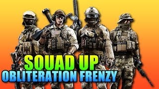 Squad Up: Obliteration Frenzy - Bomb Carrier = Death! (Battlefield 4 Gameplay/Commentary)