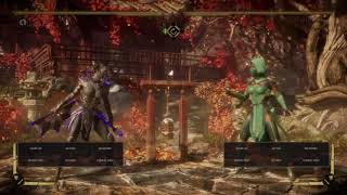 Mortal Kombat 11 Jade's gap in her B12 string.