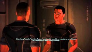 Mass Effect 1: Kaidan Gay Romance #1 : Kaidan's past + First time Flirting