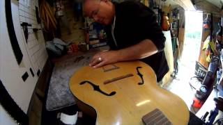 Antoria vintage archtop refurb and set up