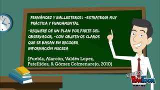 La observación como método de investigación