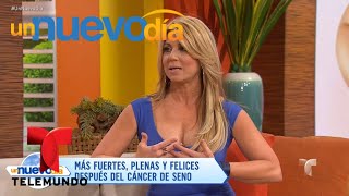 María Marín nos cuenta cómo es su lucha contra el cáncer | Un Nuevo Día | Telemundo