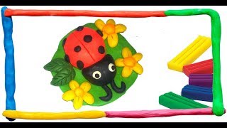 БОЖЬЯ КОРОВКА из пластилина
