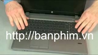 Thay tháo sửa lắp bàn phím hp probook 4540s keyboard replacement fix assembly guide