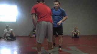 Stephen Abas teaching his elbow pass