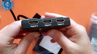 Gocomma VK-310Z 3 Port 4K HDMI Switch Splitter-Gearbest.com