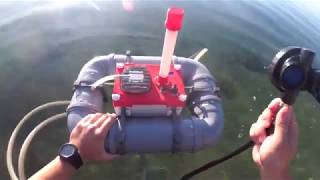 ✅Подводный поиск в море c EQUINOX 800/система ХУКА "Hookah diving