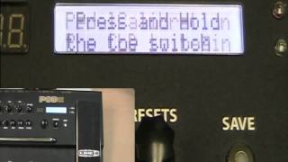 Calibrating the Expression Pedal on the POD HD300 / HD400