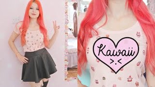 DIY: Kawaii T-shirt For Christmas
