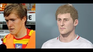 PES 2019 Karol Świderski face build + stats (PAOK/ Poland)