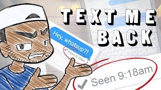 Why I Don't Text People Back