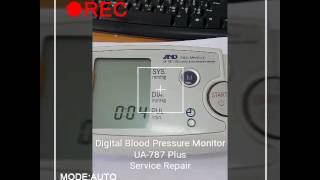 Digital Blood Pressure Monitor UA-787 Plus...Fault Err CUF