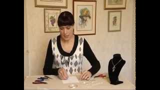 Украшение на шею в виде кулона. Как сделать украшение на шею