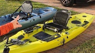BUDGET PEDAL KAYAK VS PREMIUM LIGHTNING STRIKE VS HOBIE OUTBACK