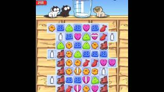 Simons Cat - Crunch Time - Level 37 - No Boosters (by match3news.com)
