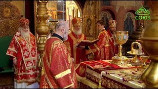 Божественная литургия из Успенского собора Московского Кремля. 09.04.2018