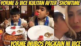 Vice Ganda and Yorme KULITAN after Its Showtime!! Yorme INUBUSAN NG PAGKAIN si Vice Ganda!