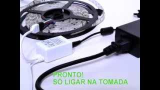 Fita Led *RGB* Dica de Instalação *Fitas Led* Plug & Play