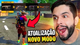 REVELEI OS NOVOS MODOS DE JOGO NO SERVIDOR AVANÇADO DO FREE FIRE!!