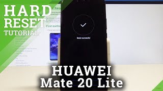 How to Hard Reset HUAWEI Mate 20 Lite - Factory Reset / Wipe Data / Reset Code