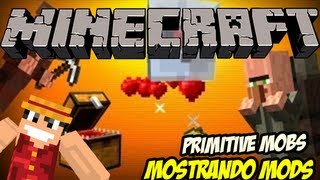 Minecraft Mod : Primitive Mobs - Objetos que sabem dançar