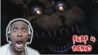 GOLD FREDDY & CHICA ATTACK | Five Nights at Freddy's 4 NIGHT 1 |  (DEMO) Gameplay