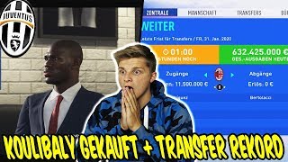 90 Koulibaly für 65 Mio + 630 Mio neuer Transfer Rekord! - Fifa 19 Karrieremodus Juventus Turin 47