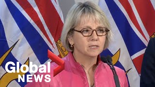 Coronavirus outbreak:  New presumptive case in Canada; B.C. health officials announce