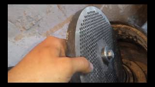 Эксперимент толщина матрица! Снять нагар от закалки! Experiment! Remove the carbon from hardening!