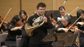 Mozart : Horn Concerto No.2, I. Allegro maestoso - Baborak·Ozawa·Mito Chamber Orchestra