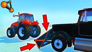 ТРОЛЛИНГ ПОГОНЯ НА МАШИНЕ ТАРАН В BEAMNG DRIVE
