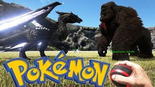 BATALLA POKEMON EN ARK!! - MINIJUEGO - ARK: Survival Evolved