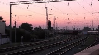Станция Миллерово из окна поезда