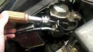 Scooter/Moped Carburetor Adjustment