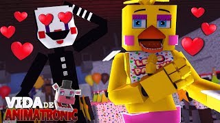 Minecraft: VIDA DE ANIMATRONIC #31 - PUPPET ESTÁ APAIXONADO PELA CHICA! ( FIVE NIGHTS AT FREDDY'S )