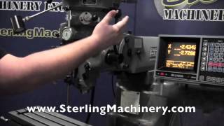 Used Bridgeport (Variable Speed) Vertical Milling Machine