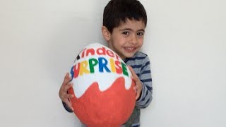 Huevo Kinder Sorpresa Super Gigante  - Peppa Pig, TMNT, La Casa de Mickey Mouse Juguetes y Dulces