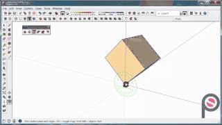 SketchUp - How to use the Rotate Tool